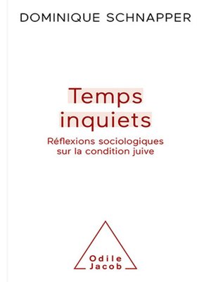 cover image of Temps inquiets